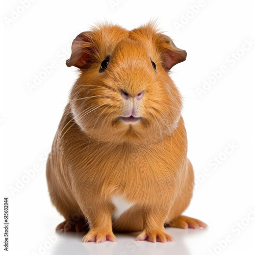 A Guinea Pig (Cavia porcellus) appearing to smile