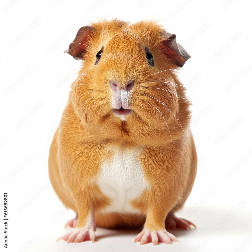 A Guinea Pig (Cavia porcellus) popcorning A Guinea Pig (Cavia porcellus) popcorning