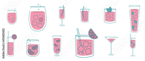 Summer Mocktail & Cocktail 2