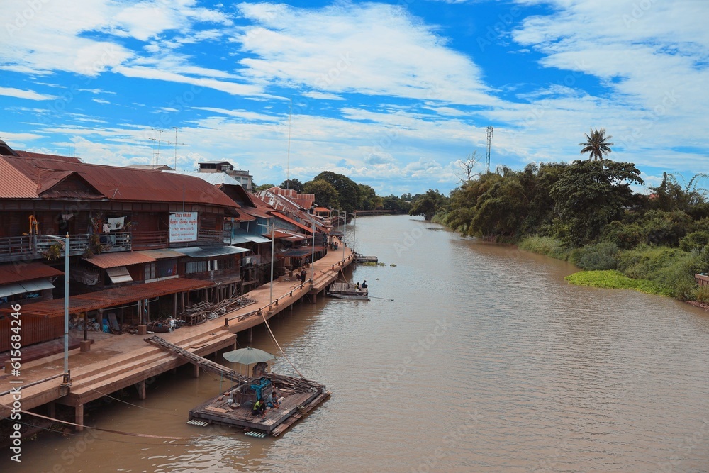 river building cloud river building cloud