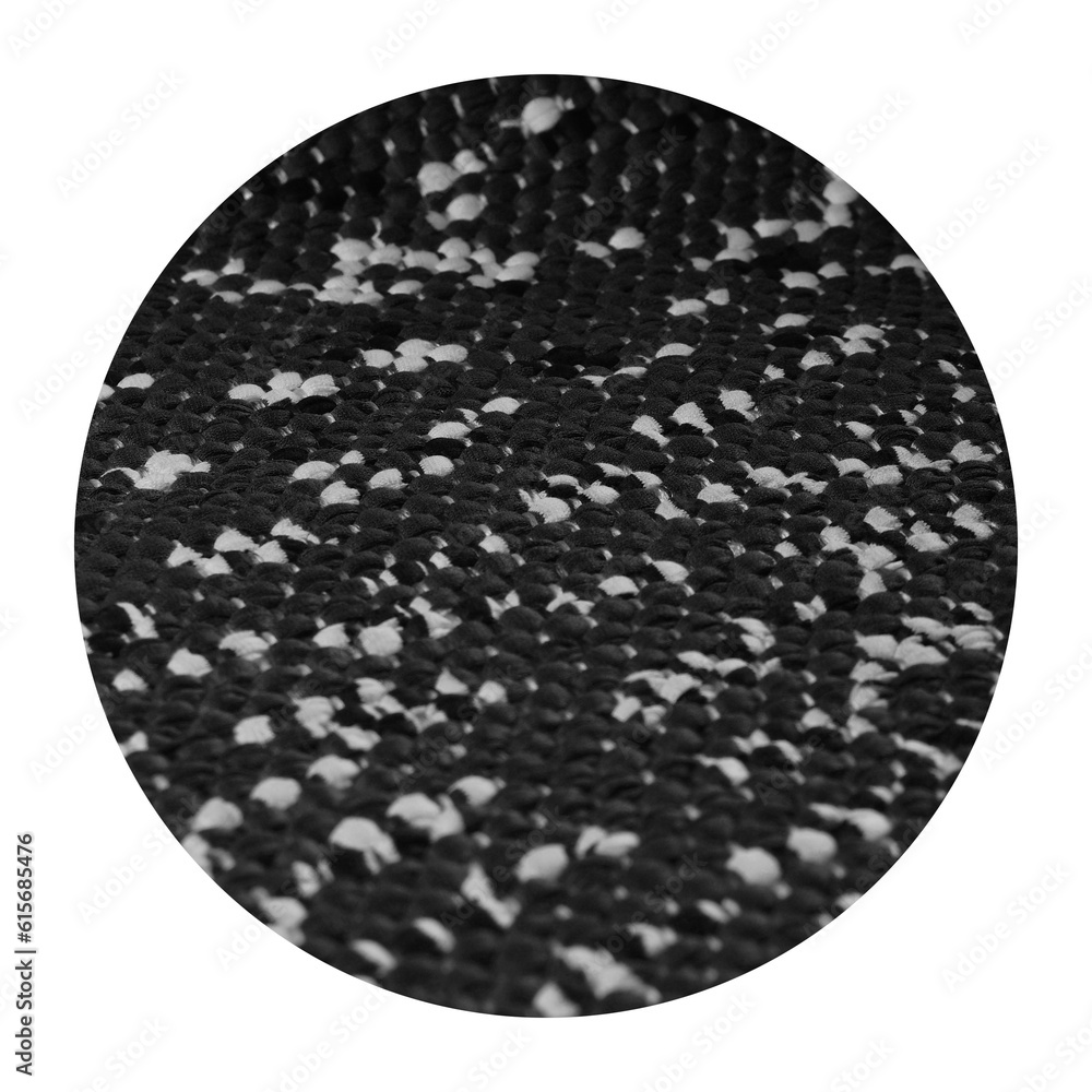 Seamless black and white carpet rug texture background from above Seamless black and white carpet rug texture background from above