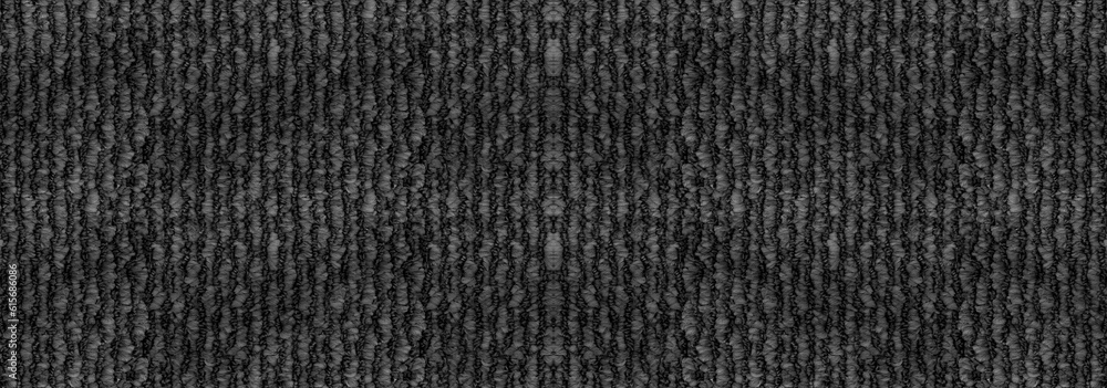 Seamless black and white carpet rug texture background from above Seamless black and white carpet rug texture background from above