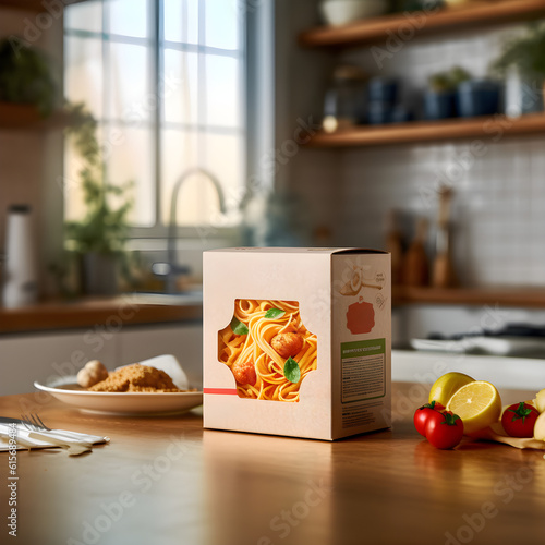 Pasta Box Mock up