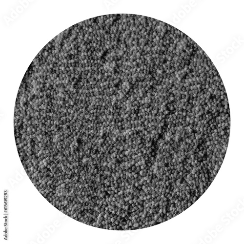 Seamless black and white carpet rug texture background from above © serdarerenlere