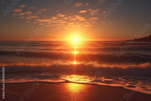 sunrise background. generated by Ai. © Fotograf
