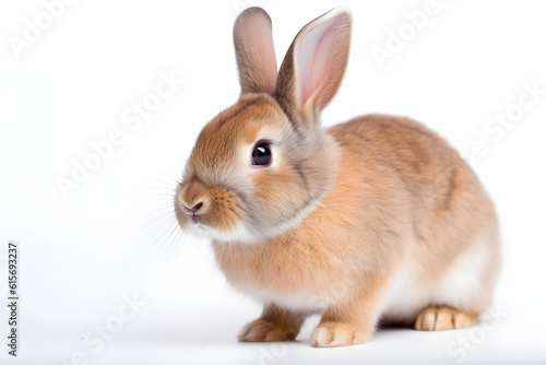 rabbit isolated on white