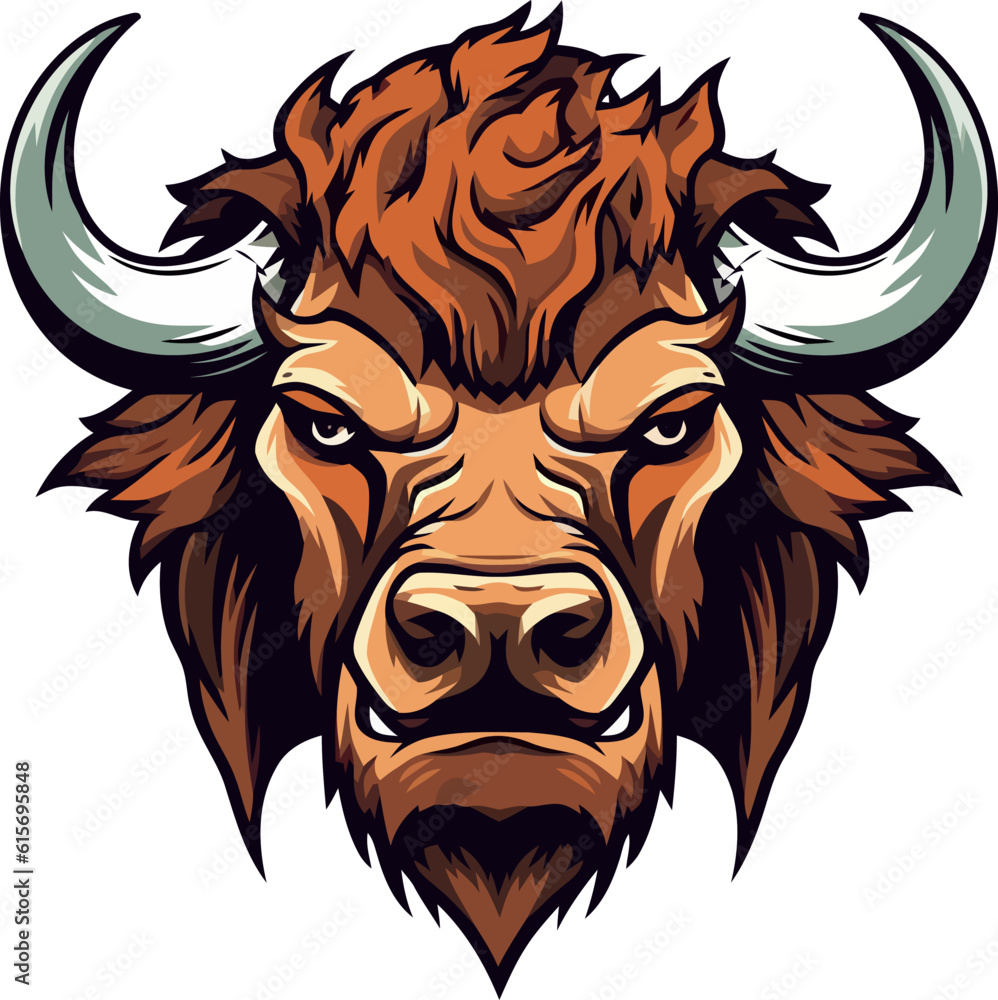 Obraz premium bisonte furioso 01