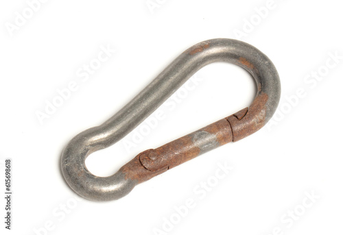 Stainless carabiner snap lock hook photo