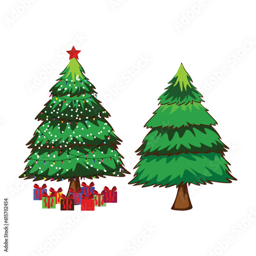 Christmas tree clipart