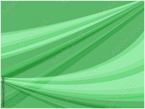 インターネットWEBをイメージした抽象的なウェーブ背景_緑