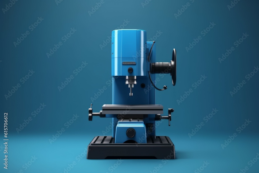 Milling machine. Generate Ai