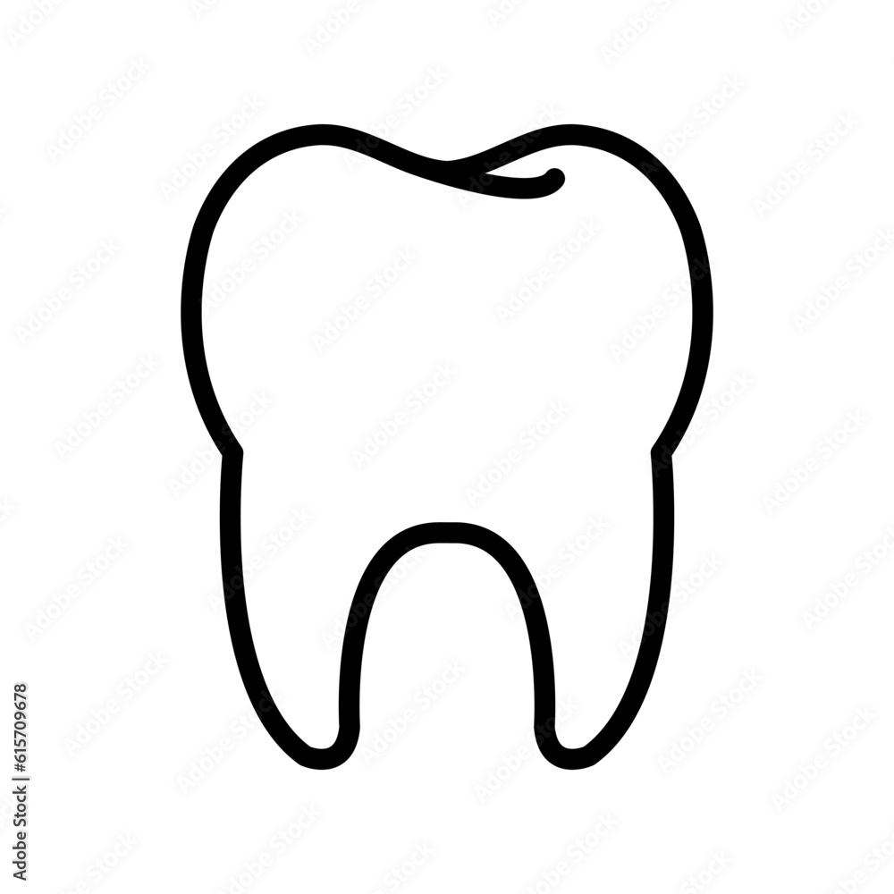 Tooth Vector icon. teeth illustration sign. dentist logo or symbol. Tooth Vector icon. teeth illustration sign. dentist logo or symbol.