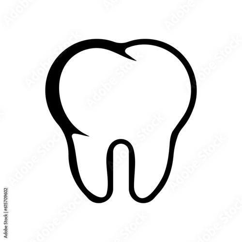 Tooth Vector icon. teeth illustration sign. dentist logo or symbol.