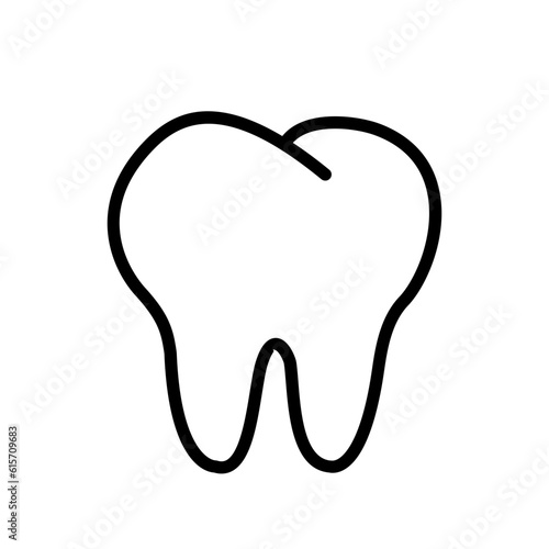 Tooth Vector icon. teeth illustration sign. dentist logo or symbol.
