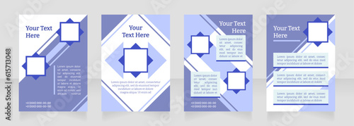 Sales forecasting blank brochure layout design. Meet corporate goals. Vertical poster template set with empty copy space for text. Premade corporate reports collection. Editable flyer paper pages