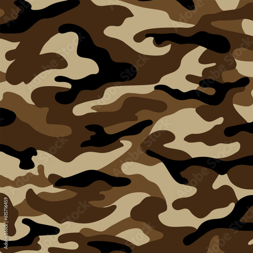Abstract ornament Camouflage tiger skin and army vector pattern design suitable for hunting and tactical suit or uniform