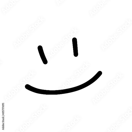 smiley face on a transparent background
