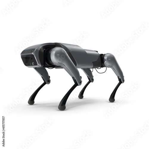 Obraz w ramie Smart robot dog assistant