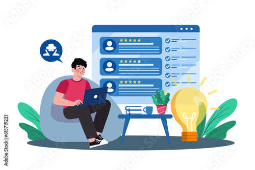 Online surveys allow for anonymous and honest feedback.