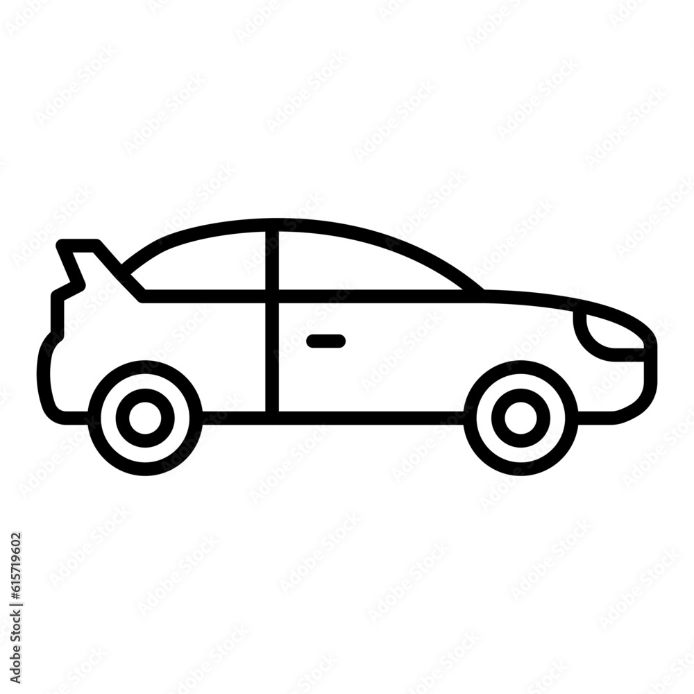 Fototapeta premium Car toy Icon