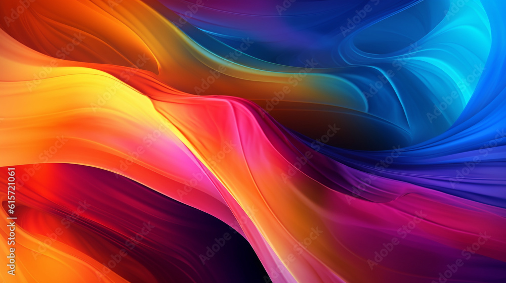 abstract colorful background, Generative AI abstract colorful background, Generative AI