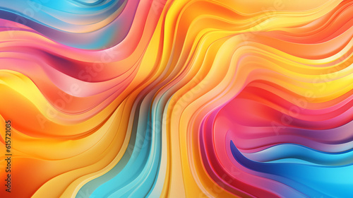 a fluid color abstract background,  Generative AI