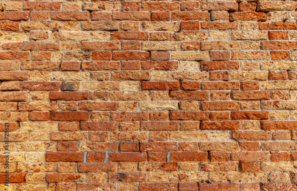 Obraz premium Red brick background