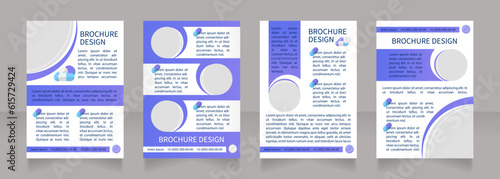 Hospitalization reasons and causes blank brochure layout design. Vertical poster template set with empty copy space for text. Premade corporate reports collection. Editable flyer paper pages