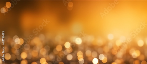 sfondo dorato natalizio con lieve sfocatura , bokeh e glitter, ideale per biglietti di auguri e presentazioni  photo