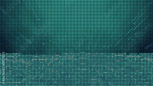 Wallpaper Mural Halftone dots abstract digital technology animated blue light on blue background. Torontodigital.ca