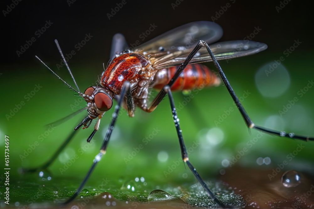 closeup Mosquitoes closeup Mosquitoes