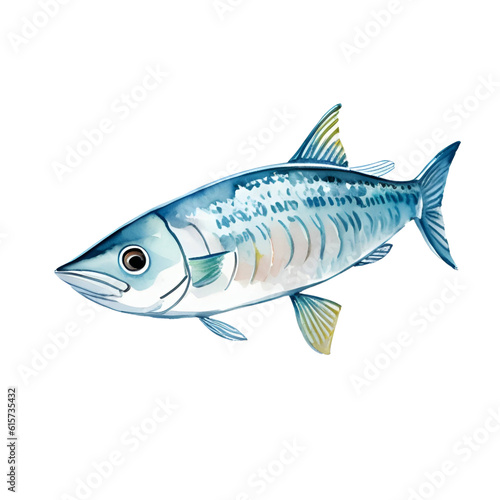 fish on a white background © wendy14