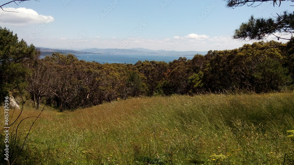 Obraz premium Paisagens das ilhas Cies