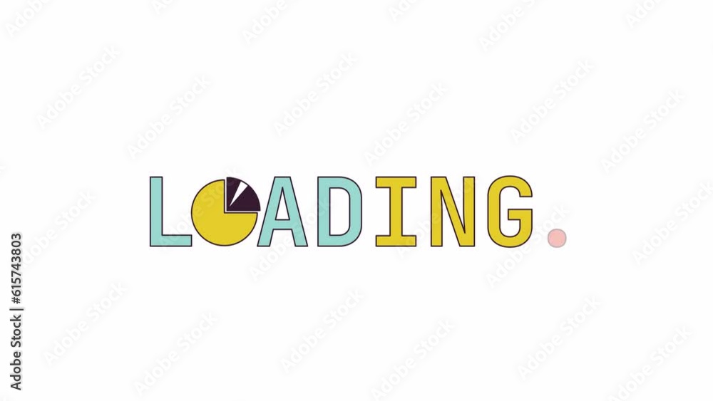 Circle diagram loader animation. Text message 4K video footage on white background. Colorful loading progress indicator with alpha channel transparency for UI, UX web design, motion graphic Circle diagram loader animation. Text message 4K video footage on white background. Colorful loading progress indicator with alpha channel transparency for UI, UX web design, motion graphic