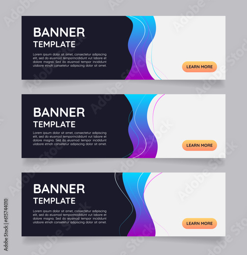 Beauty treatment medical treatment web banner design template. Vector flyer with text space. Advertising placard with customized copyspace. Printable poster for advertising. Quicksand font used