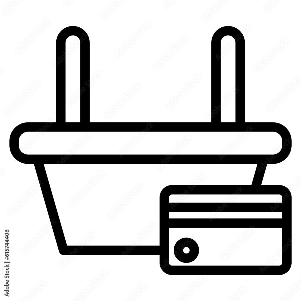 shopping basket line shopping basket line