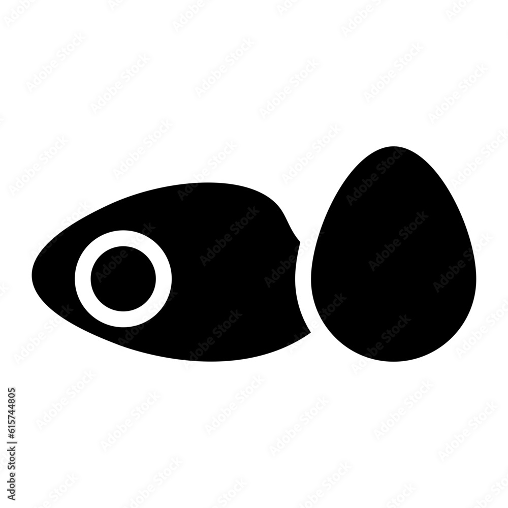 Obraz premium egg glyph 