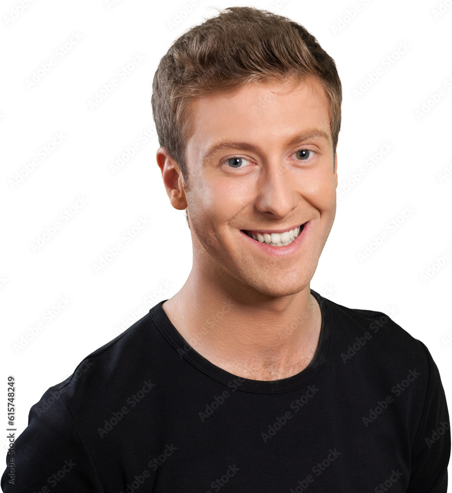 happy young man portrait happy young man portrait