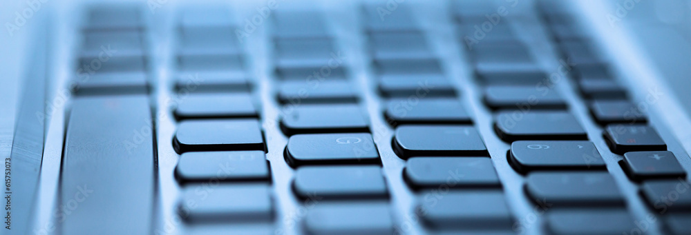 Fototapeta premium notebook keyboard background