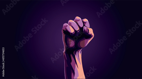 A Fist in Solidarity Uniting for Equality and Justice