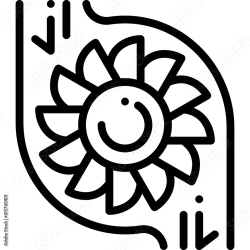 hydro power line icon