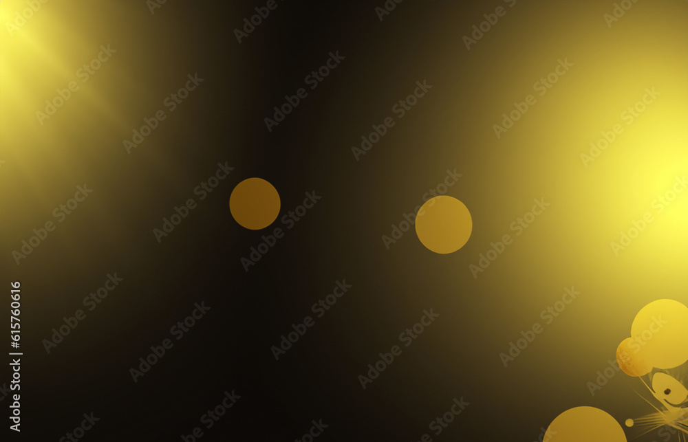 Black luxury background with golden line elements and light ray effect decoration and bokeh Black luxury background with golden line elements and light ray effect decoration and bokeh
