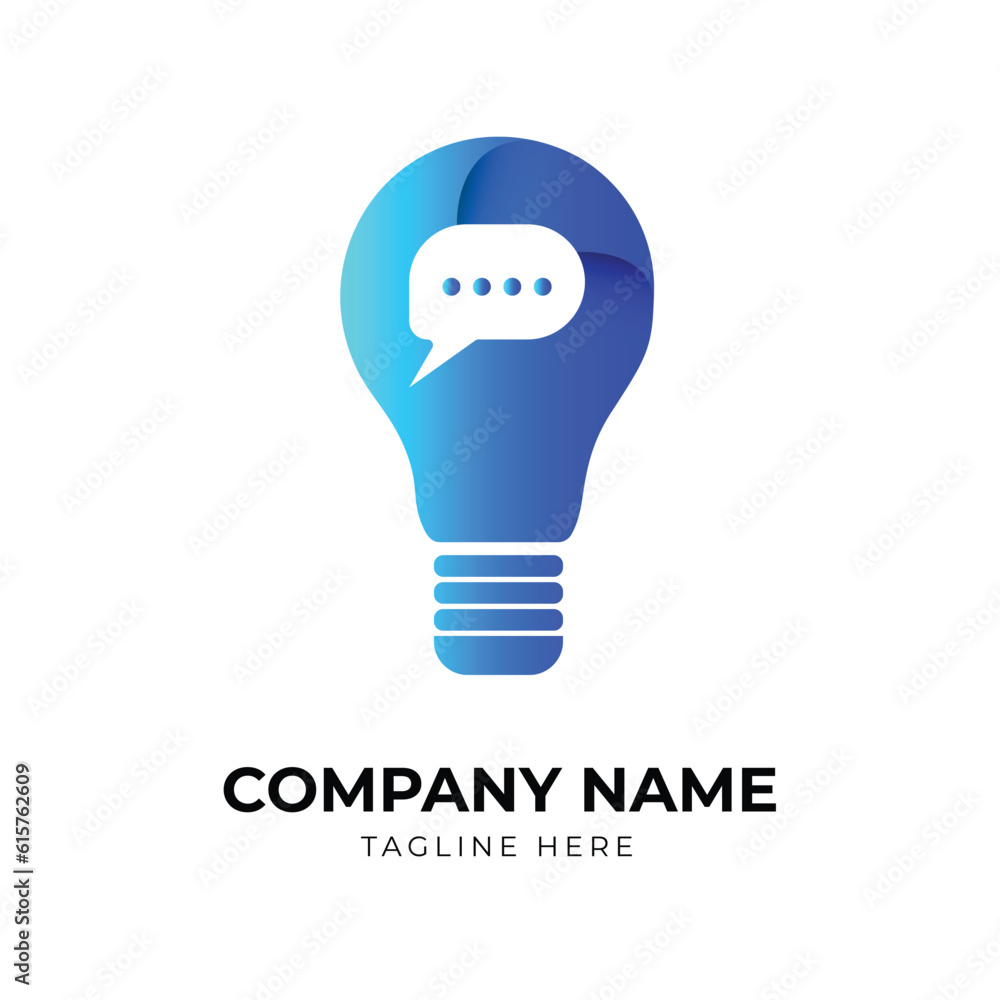 vector idea bulb modern logo design vector idea bulb modern logo design