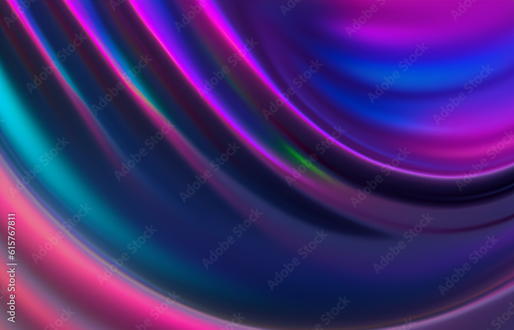 Abstract fluid iridescent holographic neon curved wave Abstract fluid iridescent holographic neon curved wave