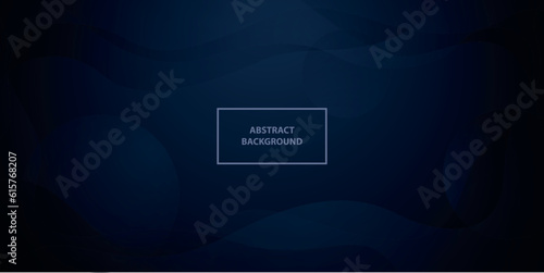 Premium Blue Abstract Background With Geometric Dark Shapes Concept