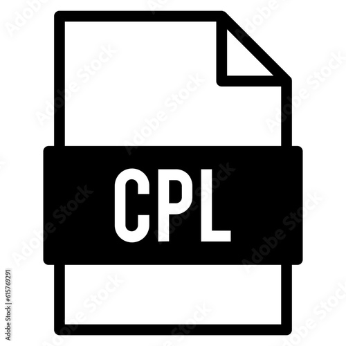 CPL file format extension icon