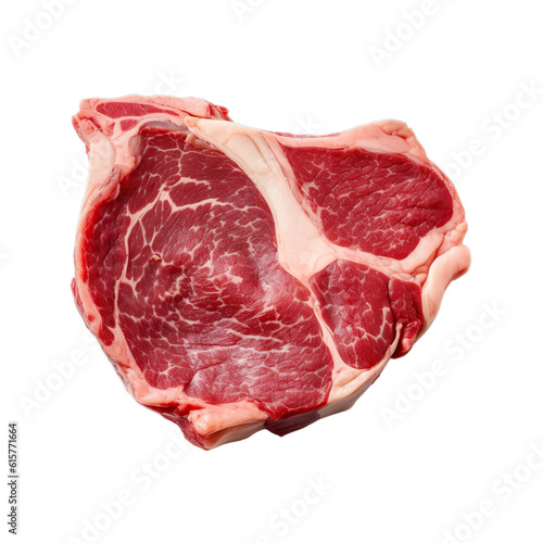 Raw Beef T-bone steak, top view, photo, realistic 3d, steak falling in the air, rare grilled steak collection, ultra realistic, icon, falling flying, detailed, food photo