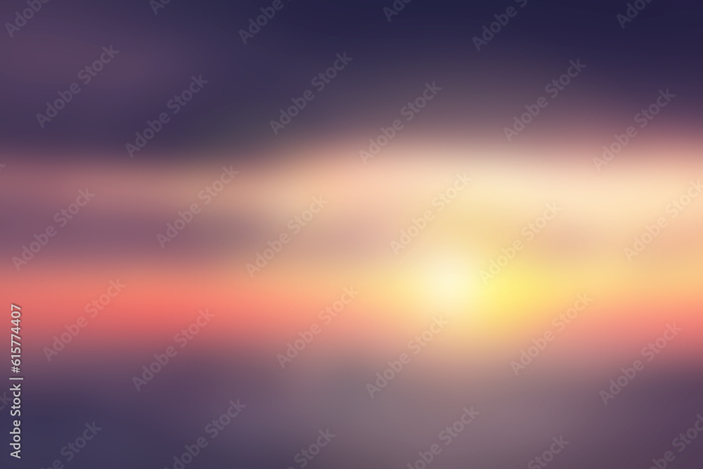 sunrise blur background