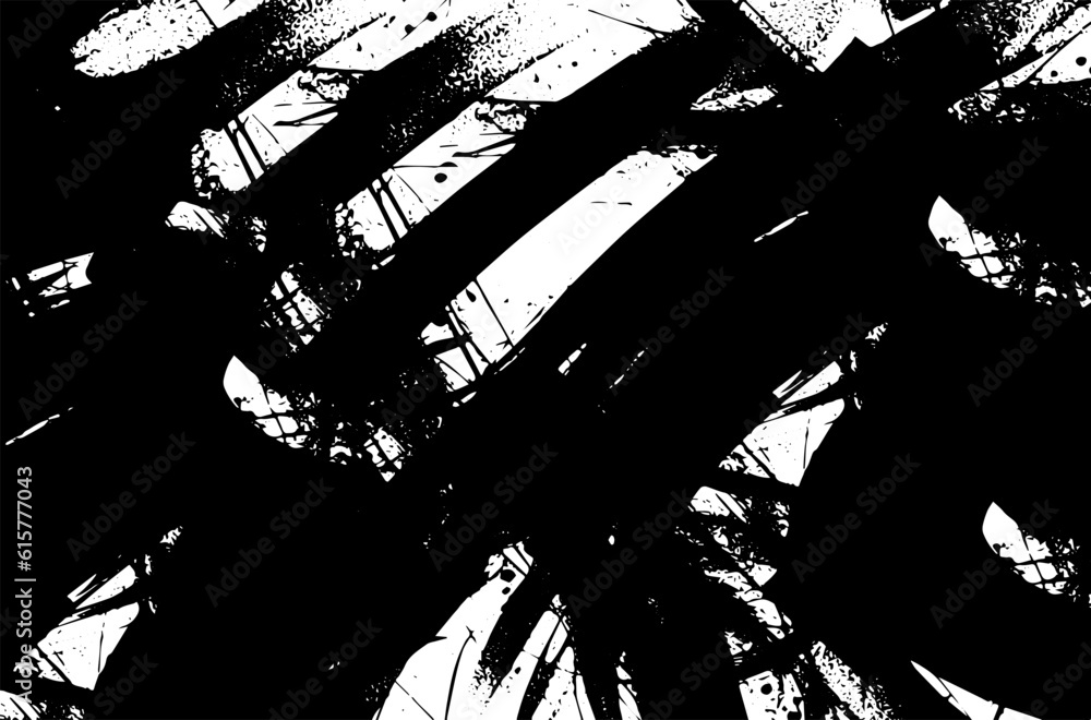 Grunge Black and White Distress Texture Grunge Black and White Distress Texture