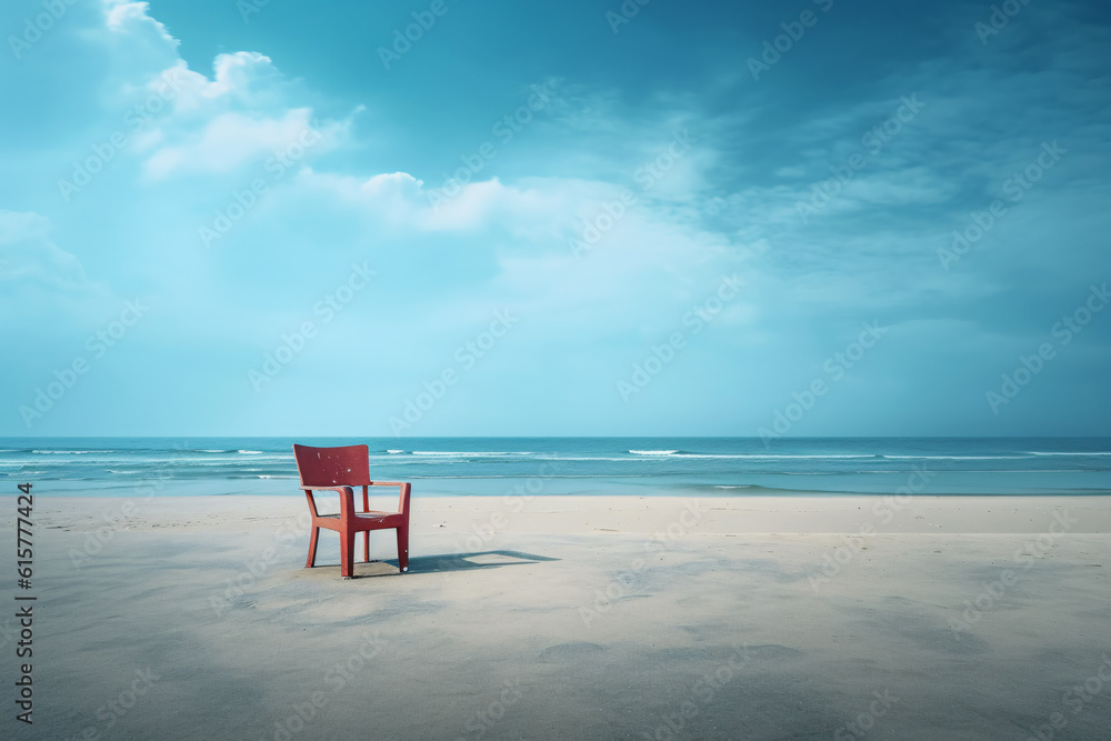 Empty sea and beach background photography